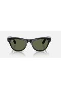 Ray-Ban Meta Skyler Shiny Black Polar G-15 Green RW4010 150-M